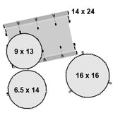 Gretsch Catalina Club 4pc 13 16FT 24BD 14SD CC2-R444C