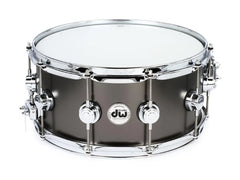DW Collector's Series 6.5x14  Black Satin Over Brass Snare DCMR16514SCX710