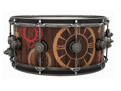 DW Collector's Series Time Keeper 6.5x14 Snare Drum DREX6514SSA-TK
