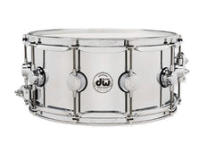 DW Collector's Series Polished Steel 6.5x14 Snare DCMS36514SCX712