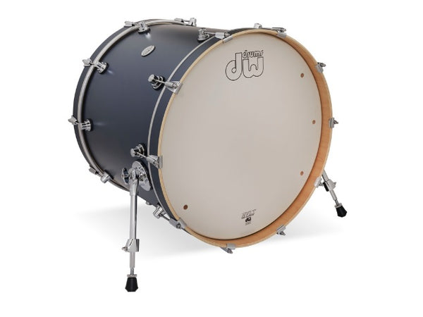 DW 18" x 22" Design Series Bass Drum Blue Slate