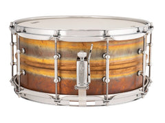 Ludwig 6.5x14 Raw Bronze Phonic Snare with Tube Lugs LB552RT