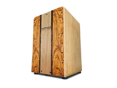 Nativo Inicia Cajon Macchiato Oak Body with Adjustable Snares NIC