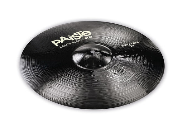 Paiste 20" Color Sound 900 Black Heavy Crash Cymbal