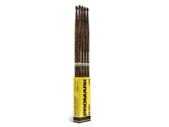 Promark 5A Firegrain Rebound Drum Sticks 4 Pack Wood Tip Hickory R5AFG-4P