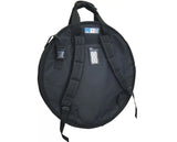 Étui de protection pour cymbale 24" Deluxe Sac à dos Sangles Noir