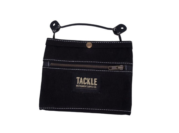Pochette de transport en toile cirée Tackle noire