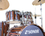Sonor 150th Anniversary AQ2 Stage 6-piece Shell Pack Ebony High-gloss Lacquer
