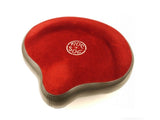 Roc N Soc Red Saddle Cushion w/ Manual Mount for Manual Spindle Throne