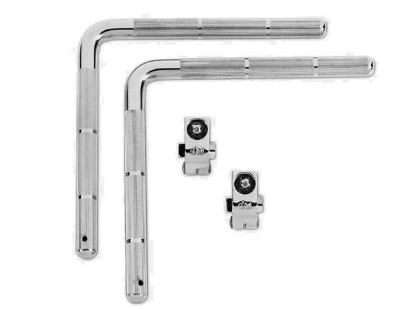 Tige en L DW avec verrouillage à mémoire 1/2" à 1/2" Lot de 2