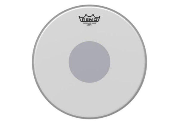 Remo 13" Controlled Sound Coated Black Dot Drum Head