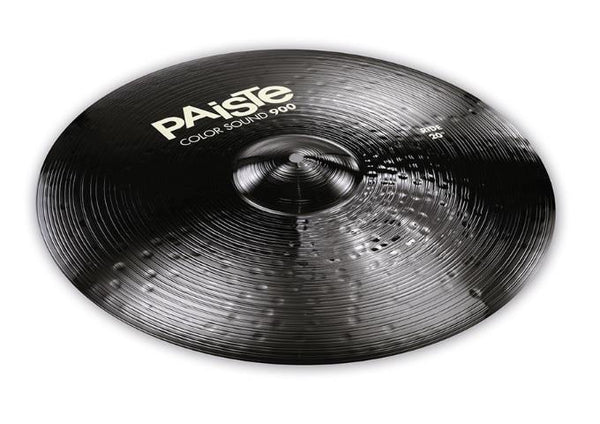 Cymbale Ride Paiste 20" Color Sound 900 noire