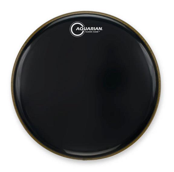 Aquarian 12" Classic Clear Black Drum Head