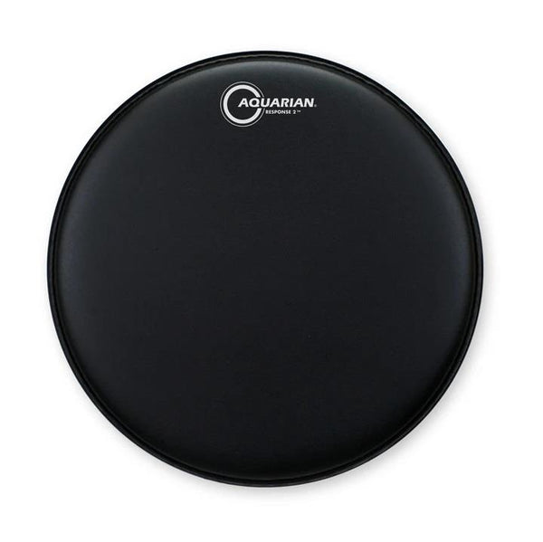 Aquarian 14" Response 2 Black Coated Drum Head