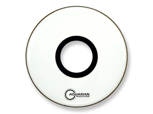 Régulateur Aquarian 26" avec tête de basse blanche à trou