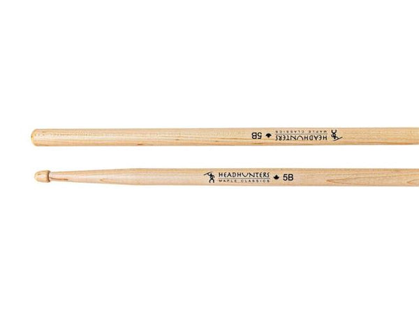 Baguettes de batterie HeadHunters Maple Classic 5B
