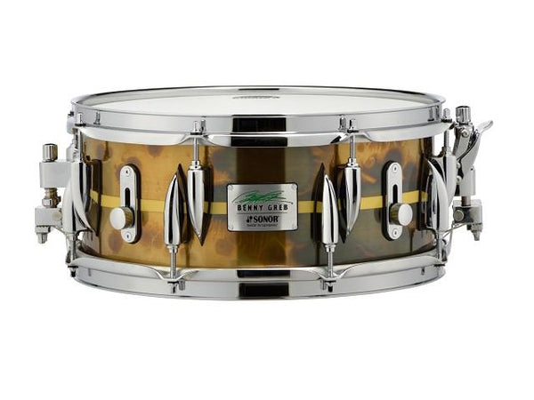 Caisse claire Sonor Benny Greb Signature Brass 13x5.75