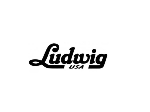 Autocollant avec logo Ludwig Black Script
