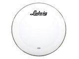 Peau de grosse caisse blanche lisse Ludwig 22"