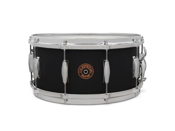 Caisse claire personnalisée Gretsch 6,5x14 en cuivre noir USA