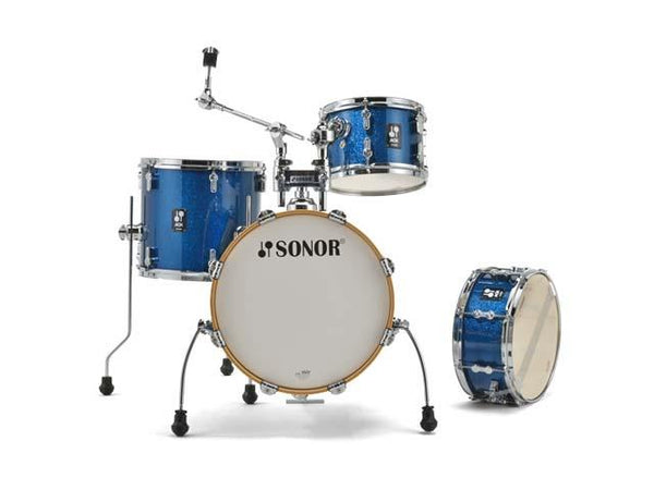 Pack de 4 coques Sonor AQX Jungle Blue Ocean Sparkle