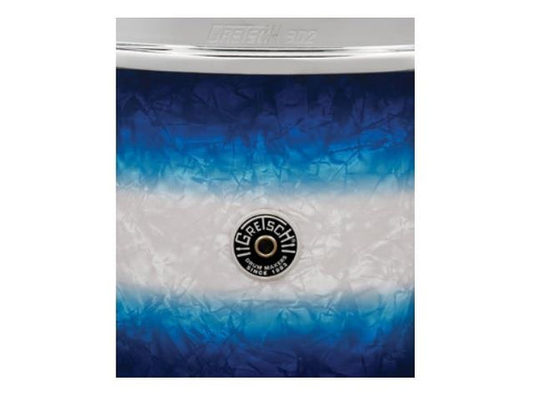 Caisse claire Gretsch 5x14 Brooklyn Series Blue Burst Pearl