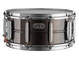 Caisse claire Pearl 6,5 x 14 SensiTone Heritage en alliage nickel noir sur laiton