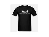 T-shirt noir moyen Pearl