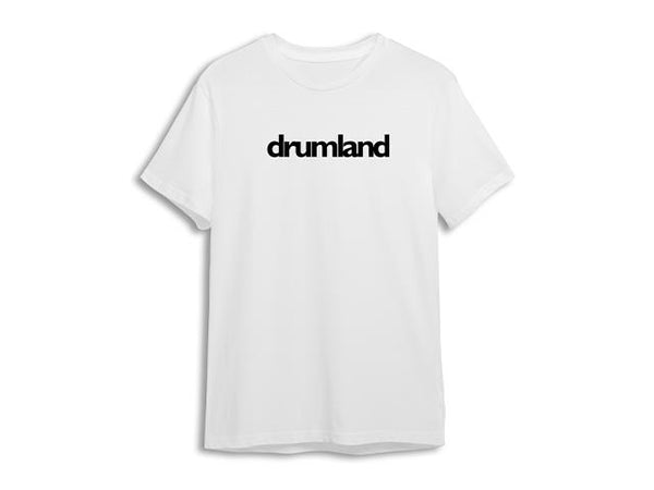 Drumland White T-Shirt Medium