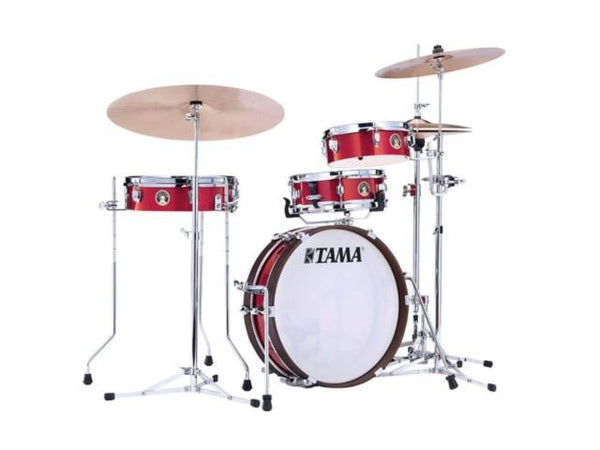 Tama 4PC Club Jam Pancake Pack de coquilles rouges brûlées 10 13 12SN 18BD