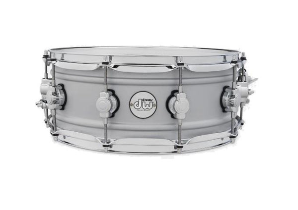 DW Design Series 5.5X14 Snare Drum Matte Aluminum