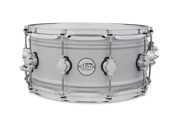 DW Design Series 6.5x14 Snare Drum Matte Aluminum