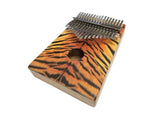 Kalimba 17 notes Beaver Creek avec finition Tiger Stripe