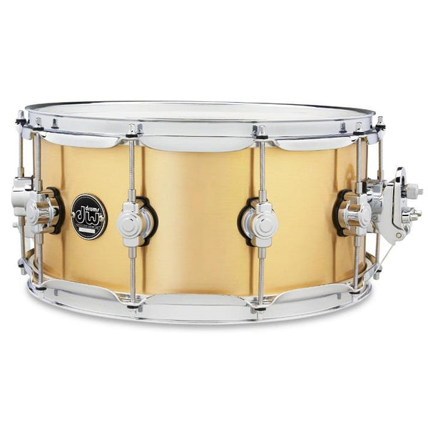 DW Performance Series 6.5x14 Polished Brass Snare Drum
