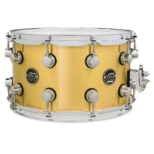 DW Performance Series 8x14 Polished Brass Snare Drum