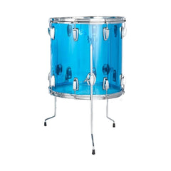 Ludwig Vistalite Floor Tom Blue 16x18 LF968VXX55WC