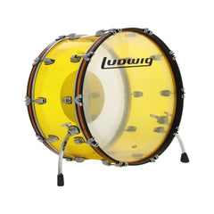Ludwig Vistalite Bass Drum Yellow 14x24 LB944VXX56WC