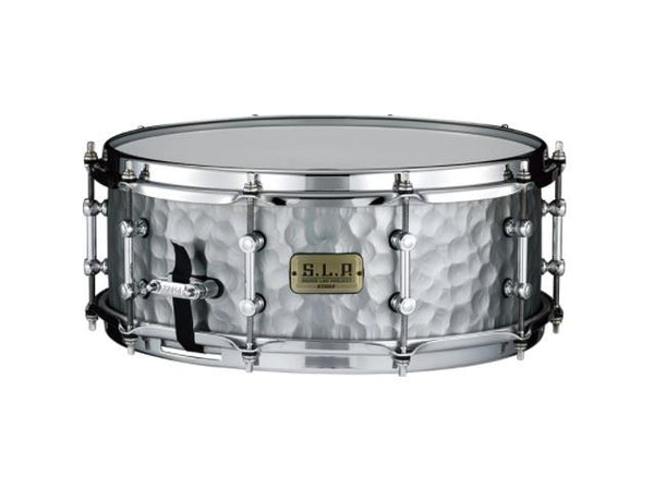 Caisse claire en acier martelé vintage Tama SLP 14x5,5