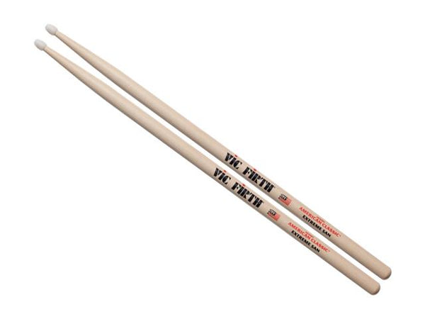 Baguettes de batterie Vic Firth American Classic Extreme 5A avec pointe en nylon