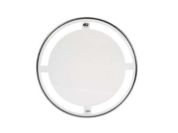 DW  8" Coated Clear Drum Head