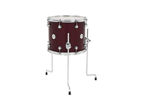 DW Design Series 12x14 Floor Tom Cherry Stain