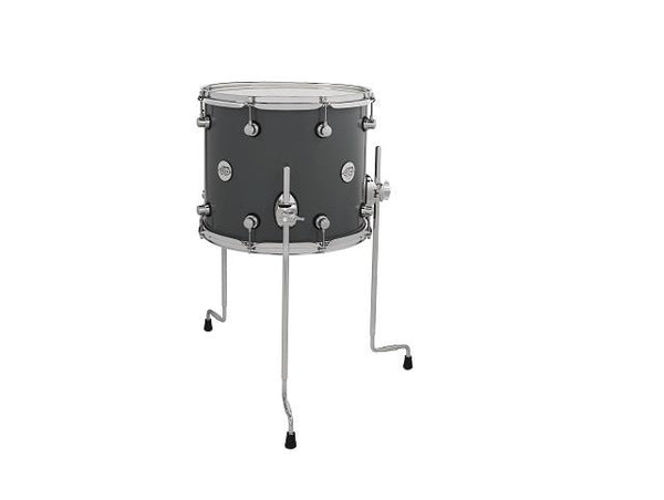 DW Design Series 12x14 Floor Tom Steel Gray