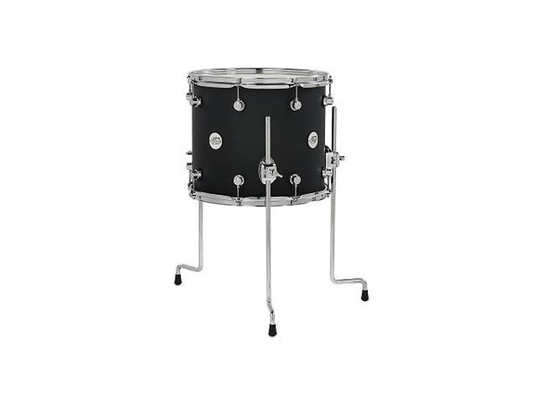 DW Design Series 12x14 Floor Tom Black Satin