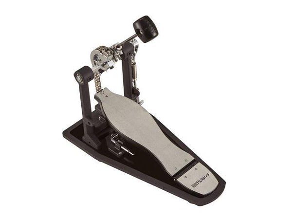 Pédale de grosse caisse simple robuste Roland avec Noise Eater