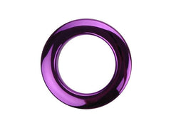 Port de grosse caisse chromé violet de 2 pouces de O's