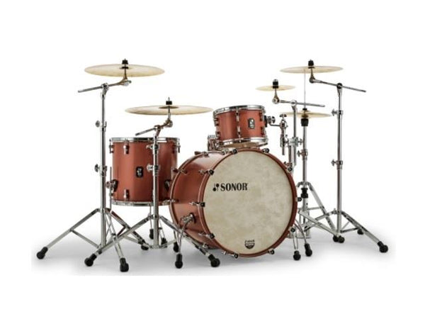 Pack de 3 coques Sonor SQ1 322 Cuivre satiné marron