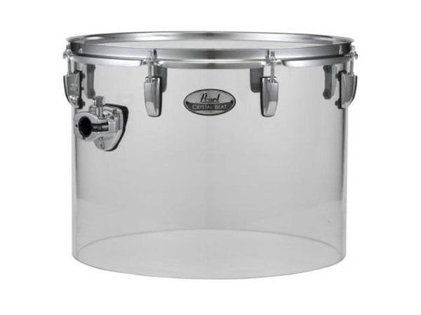 Tom à tête simple Pearl Crystal Beat Ultra Clear 16x12