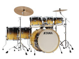 Tama Superstar Classic Maple Exotic Lot de 7 coques en pin brillant à écorce de dentelle délavée
