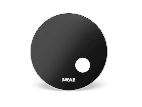 Peau de grosse caisse Evans Onyx Reso 18"