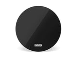 Peau de grosse caisse Evans 24" EQ3 Reso Black sans port